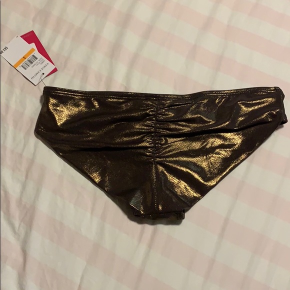 Vince Camuto Shirred Swim Bottom - Picture 4 of 4